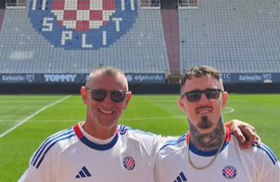 Tom Aspinall posjetio Poljud: 'Hrvatska me oduševila, sigurno ću se vratiti'