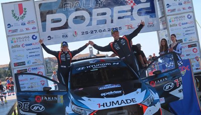 Nastavak sezone, pomlađeno izdanje Porečkog rallyja