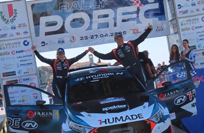 Nastavak sezone, pomlađeno izdanje Porečkog rallyja