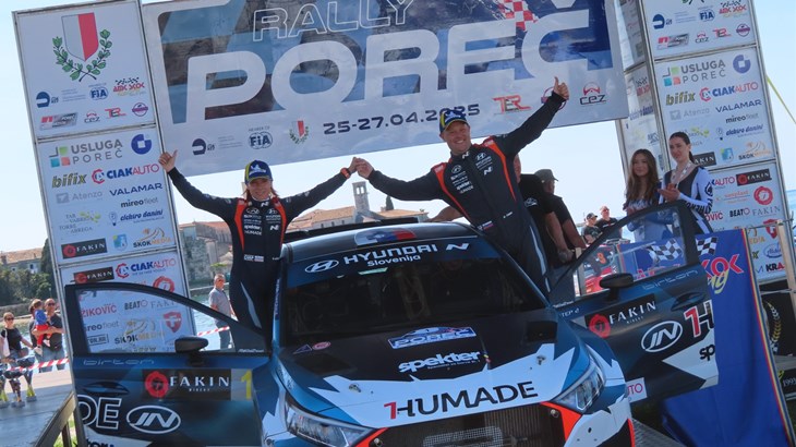 Nastavak sezone, pomlađeno izdanje Porečkog rallyja