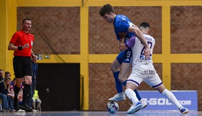 Futsal Dinamo uz hat-trick Mužara poveo u seriji protiv Novog Vremena