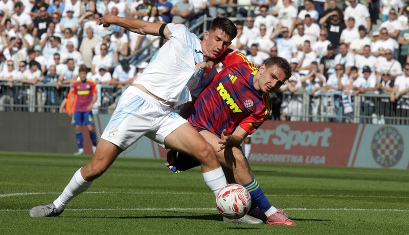 Rijeka - Hajduk 0:0: Remi na Rujevici za potvrdu Dinamovog naslova prvaka!