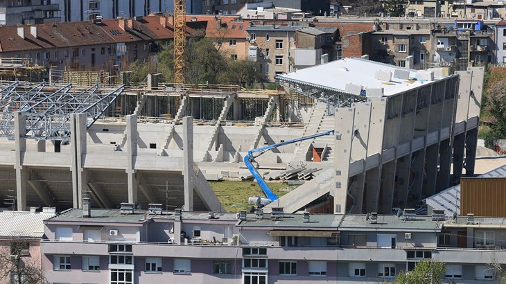 Pomaknut rok za završetak stadiona u Kranjčevićevoj: Dinamo možda ostaje na Maksimiru do kraja sljedeće sezone