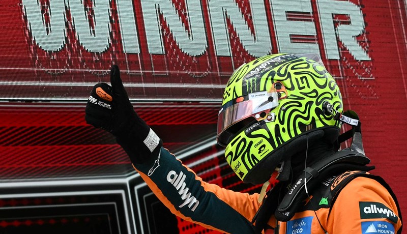 Lando Norris izborio je prvu startnu poziciju na Hungaroringu: Iza sebe ostavio je Ferrarijev dvojac