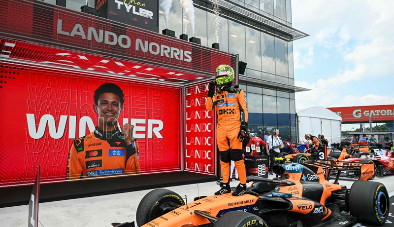 McLaren pokorio sprint u Miamiju: Norrisu slavlje, kazna za Antonellija