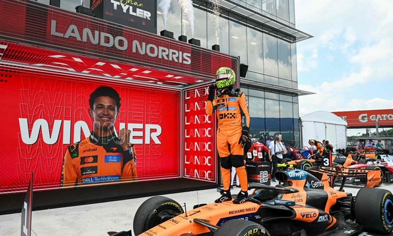 McLaren pokorio sprint u Miamiju: Norrisu slavlje, kazna za Antonellija