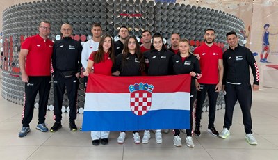 Hrvatska sambo reprezentacija otputovala u Tbilisi na Europsko prvenstvo