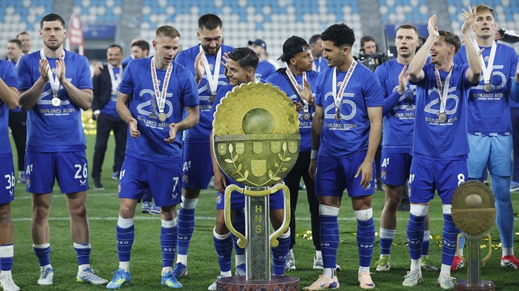Dinamo čak 14 puta došao do dvostruke krune, slijedi ga Rijeka s - dvije