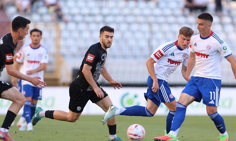 Hajduk - Vukovar 1991 6:3: Hajduk nakon golijade pobjednički okončao sezonu SHNL-a!