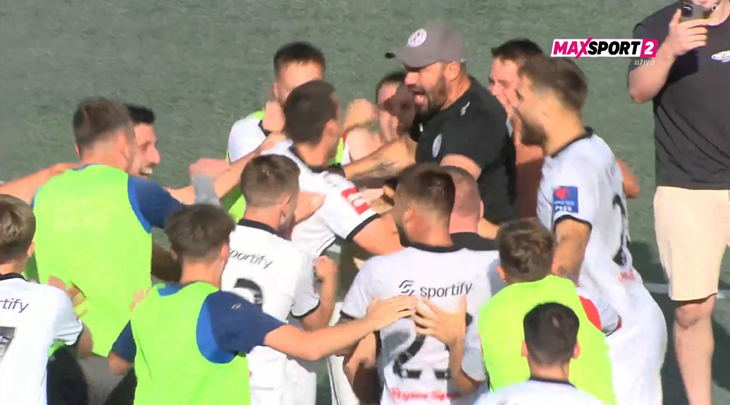 Pogledajte kako su igrači Croatije čekali i dočekali vijest o ostanku u SuperSport Prvoj NL