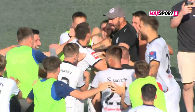 Pogledajte kako su igrači Croatije čekali i dočekali vijest o ostanku u SuperSport Prvoj NL