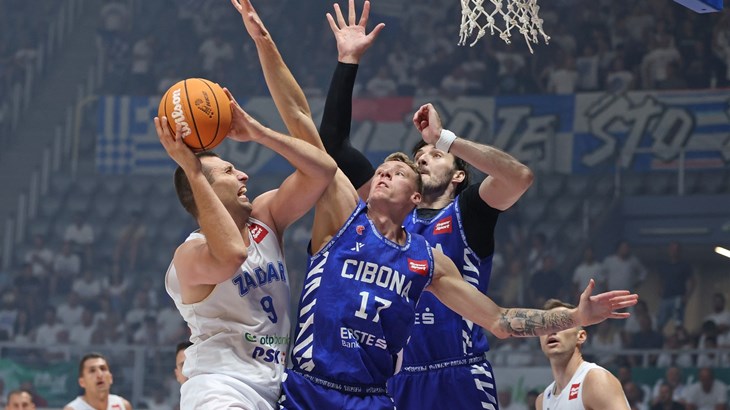 Cibona pobjedom u Zadru do breaka i vodstva u finalnoj seriji SuperSport Premijer lige