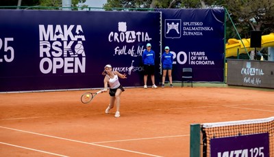 Makarska Open: Ćirić Bagarić ispala, kiša prekinula meč između Marčinko i Hennemann