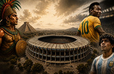 Priča o velebnoj Azteci, mitskom mjestu na kojem su slavili Pele i Maradona