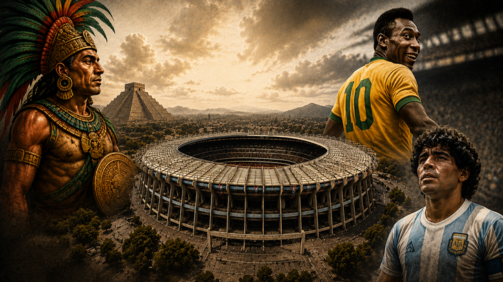 Priča o velebnoj Azteci, mitskom mjestu na kojem su slavili Pele i Maradona