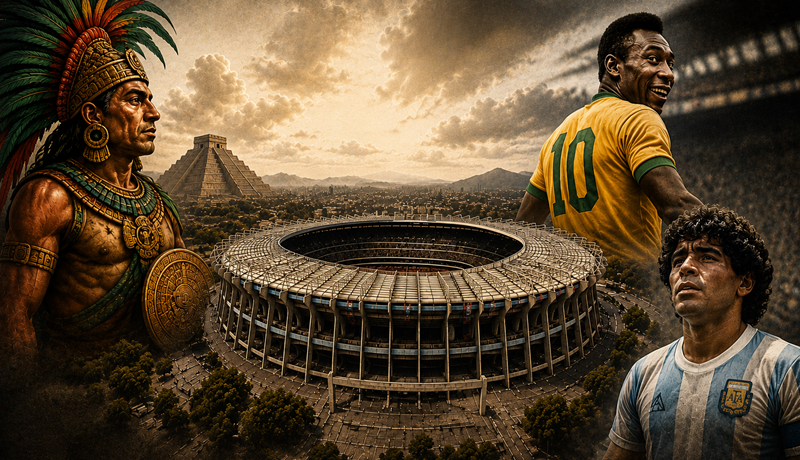 Priča o velebnoj Azteci, mitskom mjestu na kojem su slavili Pele i Maradona