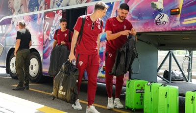 Vatreni poletjeli prema Americi: 'Navikli smo Hrvate na dobro, dat ćemo sve od sebe i sada'