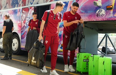 Vatreni poletjeli prema Americi: 'Navikli smo Hrvate na dobro, dat ćemo sve od sebe i sada'