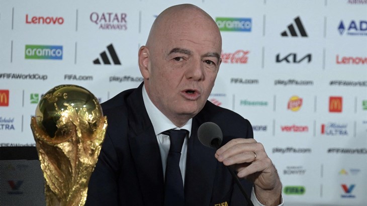 Infantino o prekidima za hidrataciju: 'Sviđaju mi se stanke. Dobrodošle su za igrače, a ujedno zabavne za navijače'