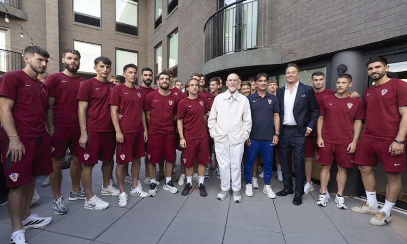 Zlatko Dalić i John Malkovich na 'Croatia in the Game'