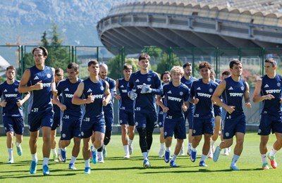 Hajduk započeo pripreme za novu sezonu, okupilo se 17 igrača