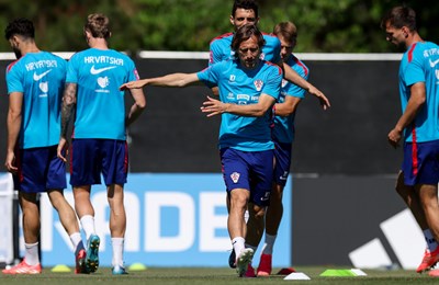 Luka Modrić na treningu viđen bez maske: Oporavak teče brže od očekivanog