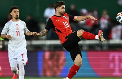 Austrija - Jordan 3:1: Debitant se pokazao u dobrom svjetlu, ali ipak ostao bez bodova