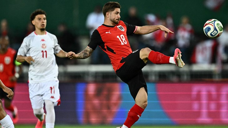 Austrija - Jordan 3:1: Debitant se pokazao u dobrom svjetlu, ali ipak ostao bez bodova