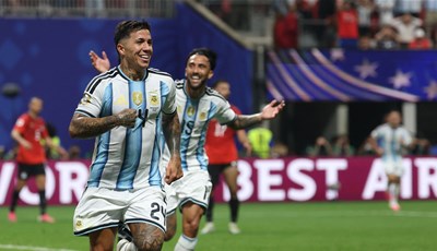 Argentinci ovo nisu uspjeli nijednom u dosadašnjih 13 utakmica, a Enzov gol je jubilej svjetskih prvenstava