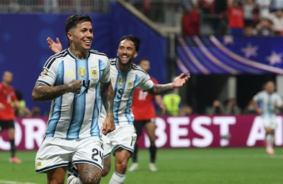 Argentinci ovo nisu uspjeli nijednom u dosadašnjih 13 utakmica, a Enzov gol je jubilej svjetskih prvenstava