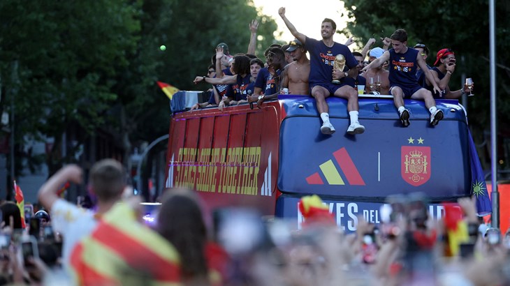 Spektakularna proslava na ulicama Madrida: Više od dva milijuna ljudi pozdravilo nove svjetske prvake
