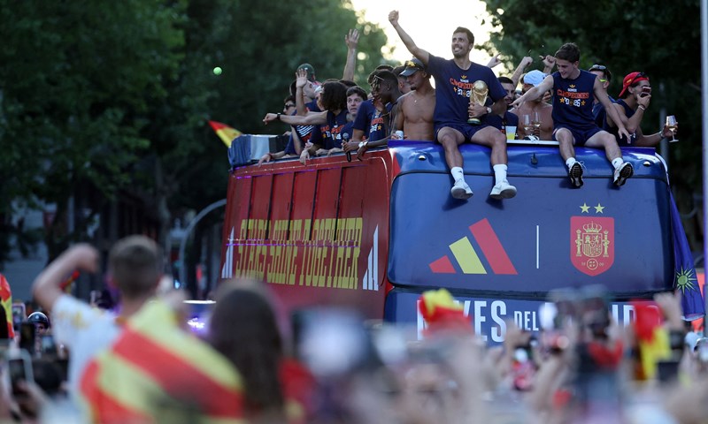 Spektakularna proslava na ulicama Madrida: Više od dva milijuna ljudi pozdravilo nove svjetske prvake