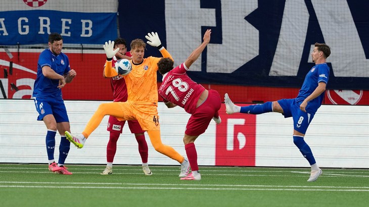 Švicarci o vrataru Dinama: 'Filipović mora preuzeti krivnju za primljeni gol, besciljno je lutao'