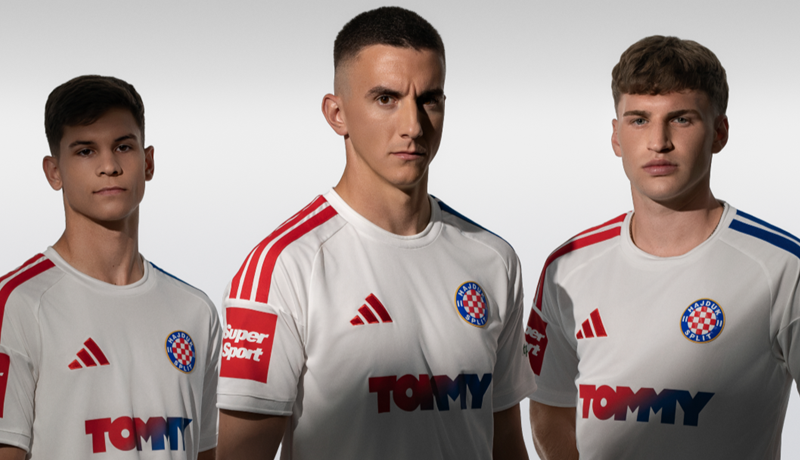 Hajduk predstavio novi domaći dres:  Zadržan je prepoznatljiv izgled