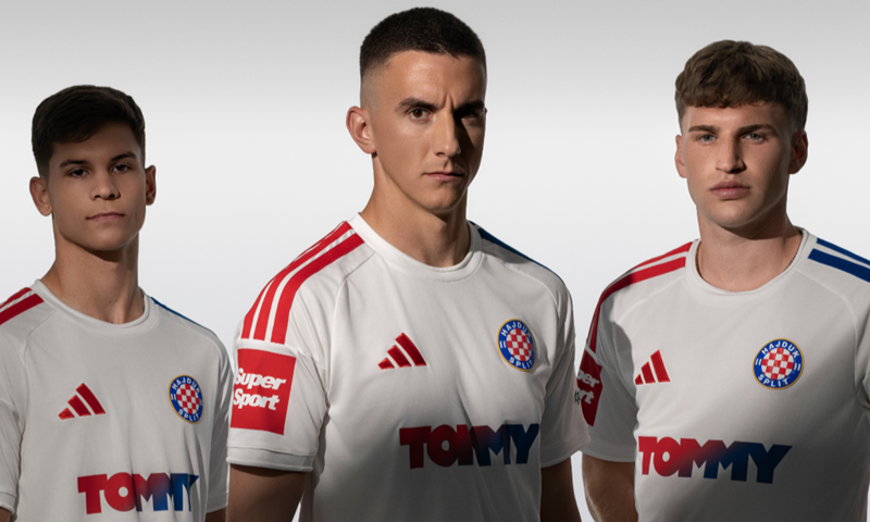 Hajduk predstavio novi domaći dres:  Zadržan je prepoznatljiv izgled