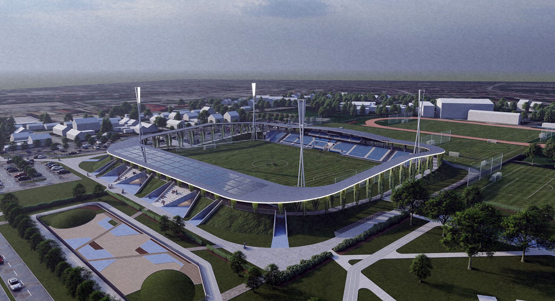 Počinje izgradnja novoga stadiona u Hrvatskoj: Zadovoljavat će sve uvjete za SHNL i europska pretkola