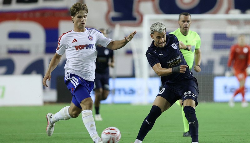 Hajduk - Pafos 2:0: Odlična utakmica Hajduka, fenomenalan pogodak Šege i lijepa prednost!