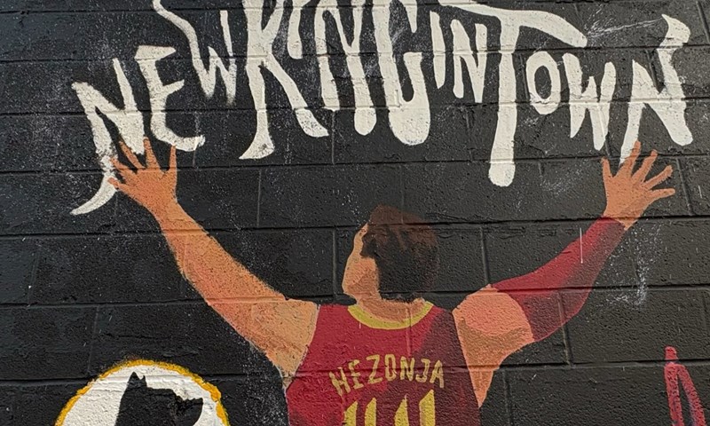 Novi kralj u Clevelandu: Mario Hezonja dobio svoj mural u SAD-u iako još nije zaigrao za novi klub