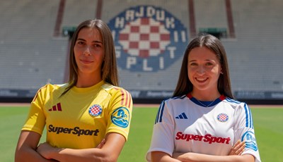 ŽNK Hajduk potvrdio dolazak dviju reprezentativki: Ajša Kalač i Nađa Doknić nova su pojačanja na Poljudu