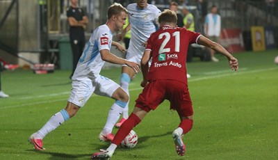 Rijeka - Rudeš 2:1: Gosti zaprijetili povratkom, Riječani ipak do potpuno zaslužena tri boda