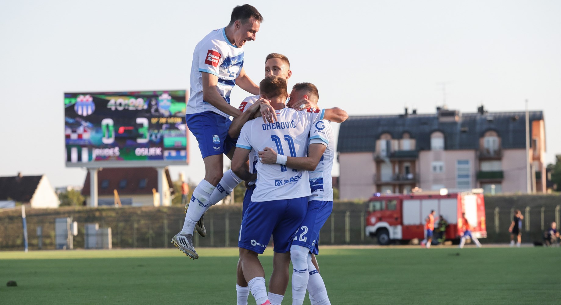 Rudeš - Osijek 1:6: Pogledajte kako je Osijek 'razbio' Rudeš i osvojio nova tri boda u SHNL-u