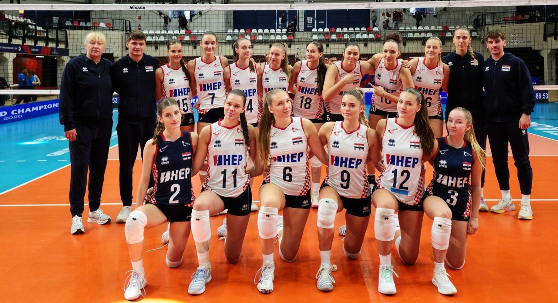Osmo mjesto za hrvatske U-17 odbojkašice na Svjetskom prvenstvu u Čileu