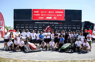 Inženjerski spektakl na stazi Bugatti Rimac: Hrvatski studenti predstavili svoje električne bolide