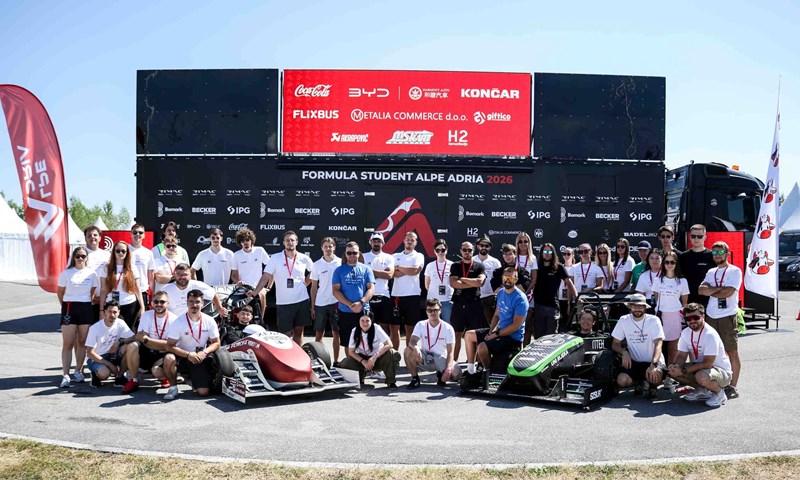 Inženjerski spektakl na stazi Bugatti Rimac: Hrvatski studenti predstavili svoje električne bolide