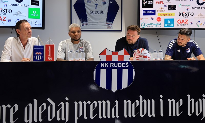 Rudeš predstavio Fernandesa i Lovrića: 'Željan sam možda i više nego kad sam tek počeo u SHNL-u'