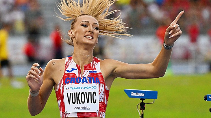 Fantastičan dan za hrvatsku atletiku: Nina Vuković uzela zlato na 800 metara, Marino Bloudek osvojio broncu