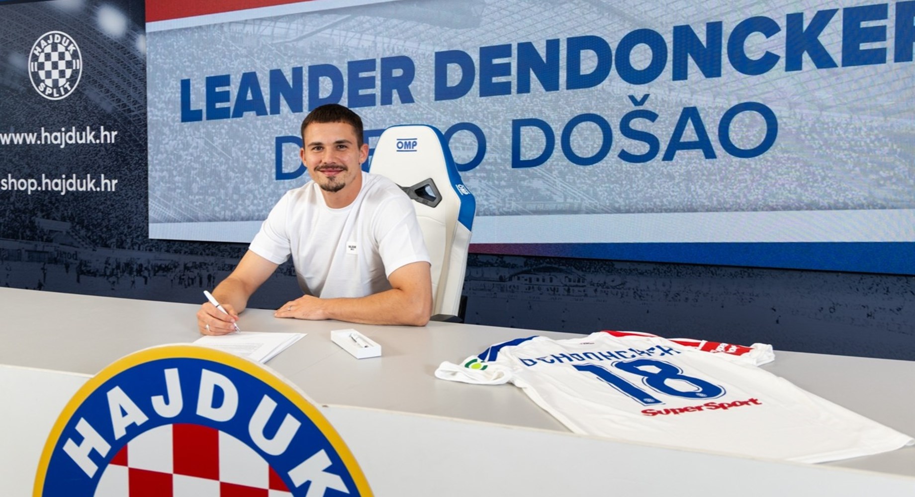 Službeno: Hajduk predstavio novog igrača, belgijski veznjak stigao na Poljud