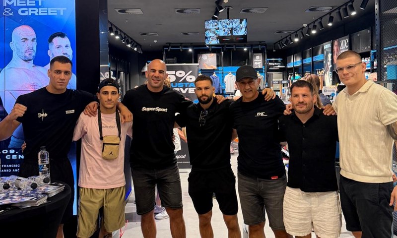 FNC zvijezde okupile se tjedan dana uoči spektakla u Areni Zagreb: Otvoren Polleo Sport Experience Store