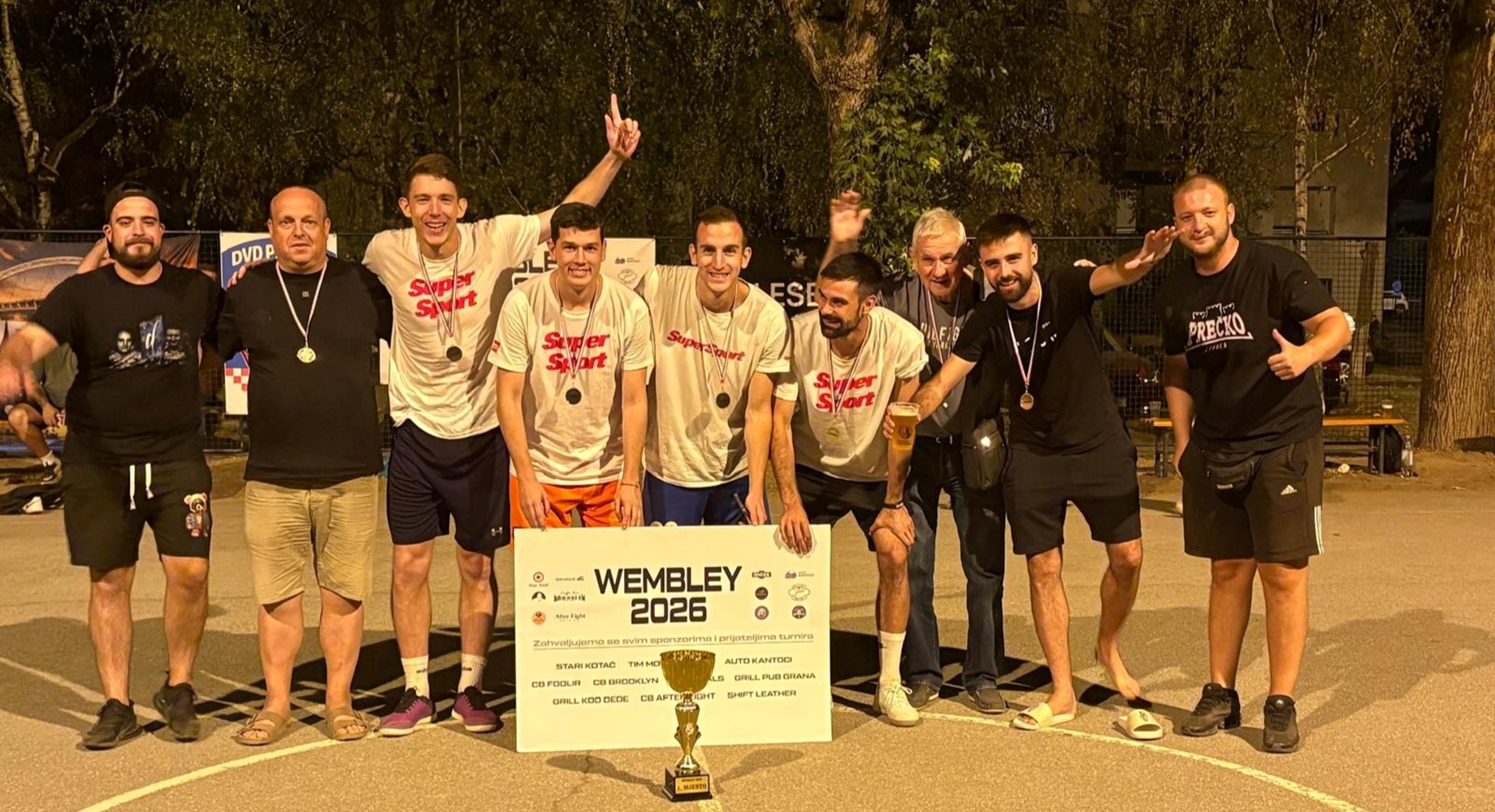 Završen kultni turnir u Prečkom: SuperSport projurio do naslova, Arijan Ačkar proglašen najboljim igračem