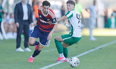 Vardarac - Hajduk 0:2: Vardarac pružio jak otpor, Hajduk ipak prošao dalje